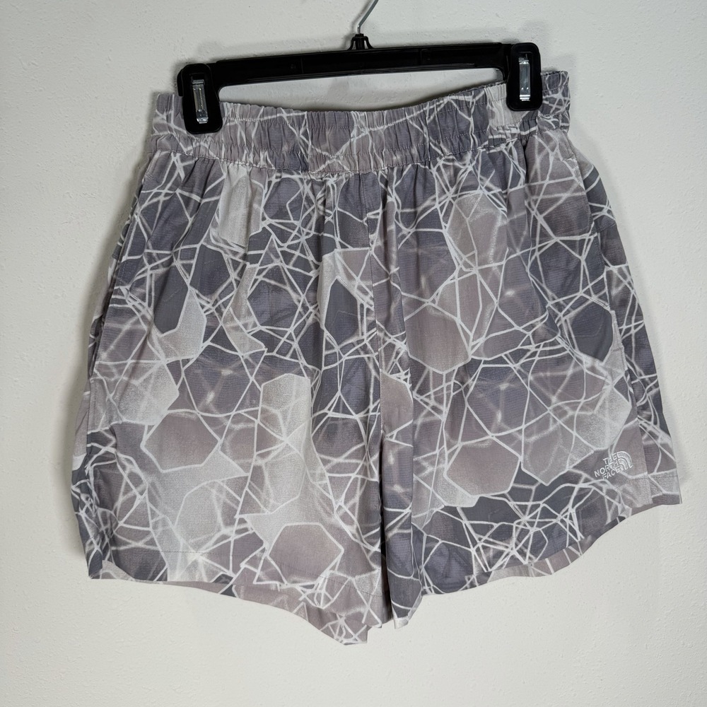 The North Face Shorts Womens Sz M Class V Pathfinder Outdoor Hike River Gray 5"